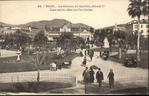Nice Alpes Maritimes Nice Casino Jardin Albert I