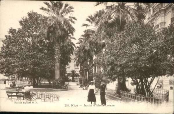 Nice Alpes Maritimes Nice Jardin d_Alsace-Lorena