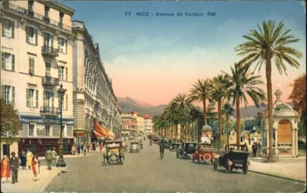 Nice Alpes Maritimes Nice Avenue Verdun