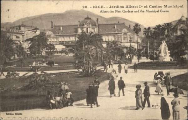 Nice Alpes Maritimes Nice Jardin Albert I Casino Municipal