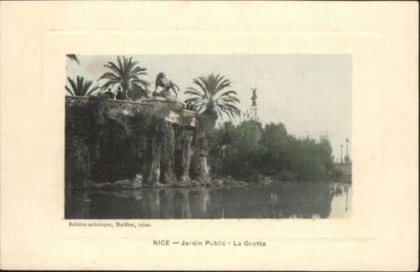 Nice Alpes Maritimes Nice Jardin Public Grotte