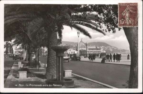 Nice Alpes Maritimes Nice Promenade Palmiers