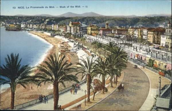 Nice Alpes Maritimes Nice Promenade Midi