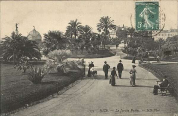 Nice Alpes Maritimes Nice Jardin Public