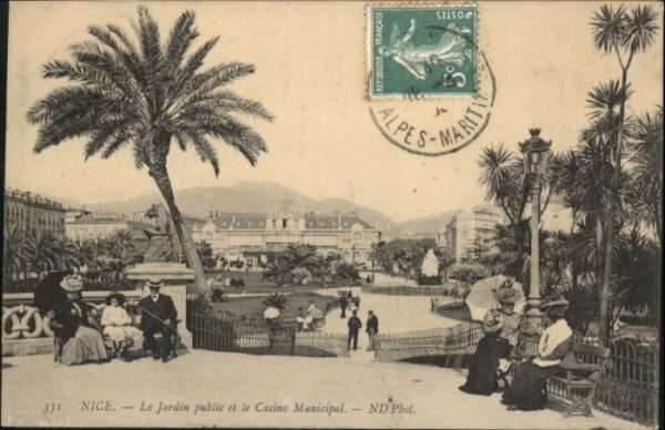 Nice Alpes Maritimes Nice Jardin Public Casino