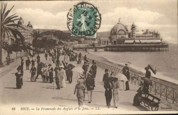 Nice Alpes Maritimes Nice Promenade Anglais Jetee