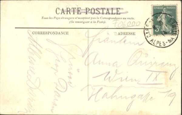 Nice Alpes Maritimes Nice Monument Centenaire Palais Jetee – Bild 2