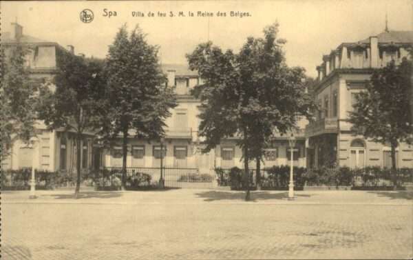 Spa Liege Spa Villa Feu C. M. Reine Belges