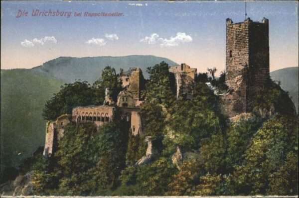 Rappoltsweiler Haut Rhin Elsass Rappoltsweiler Ulrichsburg