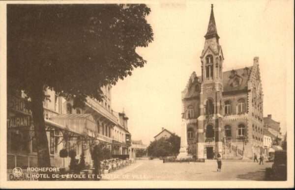 Rochefort Namur Wallonie Hotel de l'Etoile Hotel de Ville
