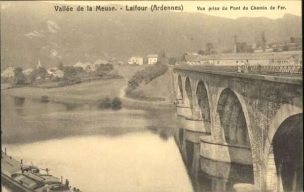 Laifour Ardennes Vallee Meuse Pont Brücke