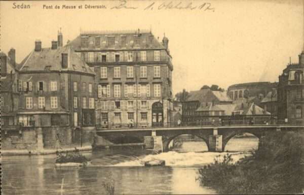 Sedan Ardennes Sedan Pont Meuse Deversoir