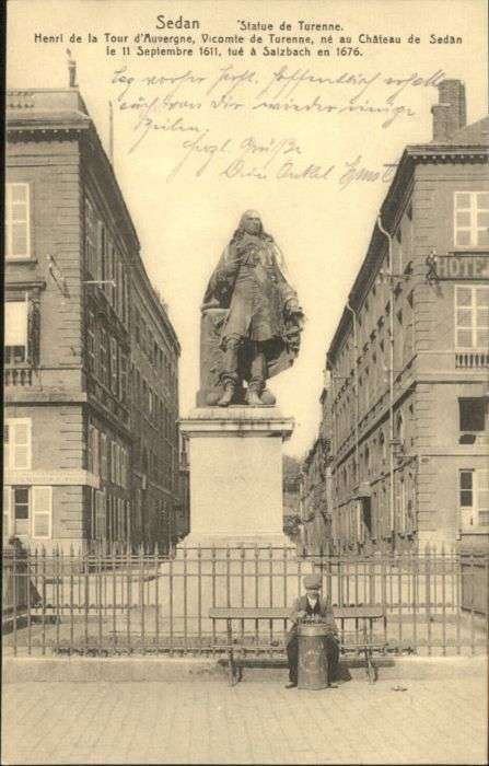 Sedan Ardennes Sedan Statue Turenne