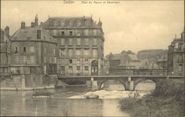 Sedan Ardennes Sedan Pont Meuse Deversoir