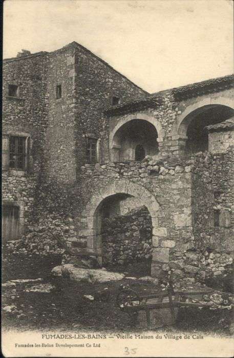 Allegre-les-Fumades Fumades-les-Bains Maison Village Cals