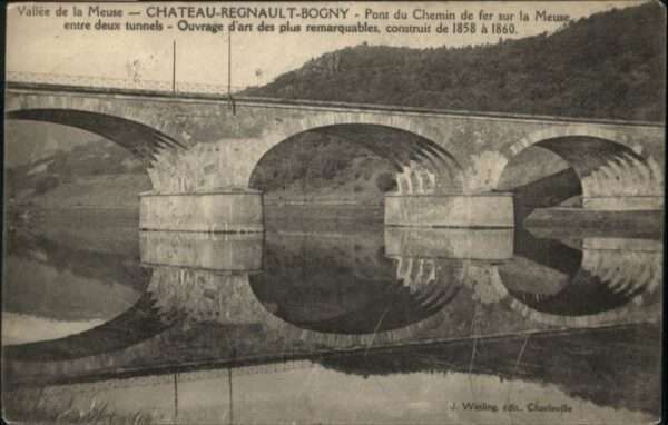 Bogny-sur-Meuse Vallee Meuse Chateau Regnault Pont Brüc