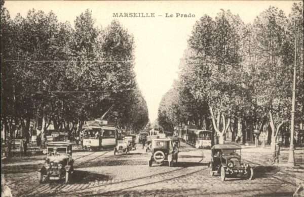 Marseille Bouches-du-Rhone Marseille Prado Strassenbahn