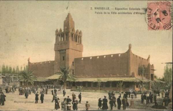Marseille Bouches-du-Rhone Marseille Exposition Coloniale Palais C
