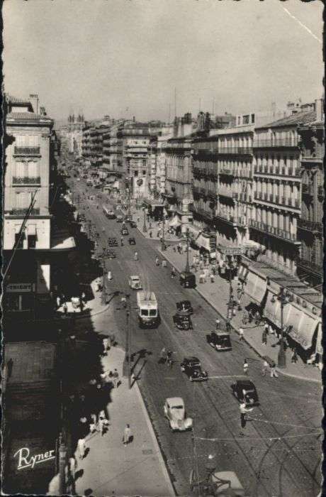 Marseille Bouches-du-Rhone Marseille Canebiere