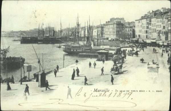 Marseille Bouches-du-Rhone Marseille Quai Port