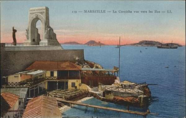 Marseille Bouches-du-Rhone Marseille Corniche Iles