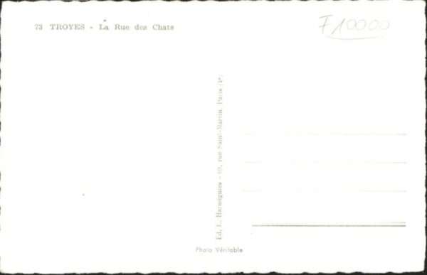 Troyes Rue Chats – Bild 2