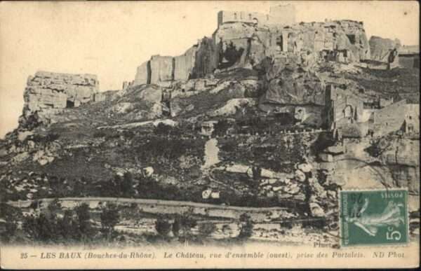 Les Baux-de-Provence Les Baux Bouches-du-Rhone Chateau