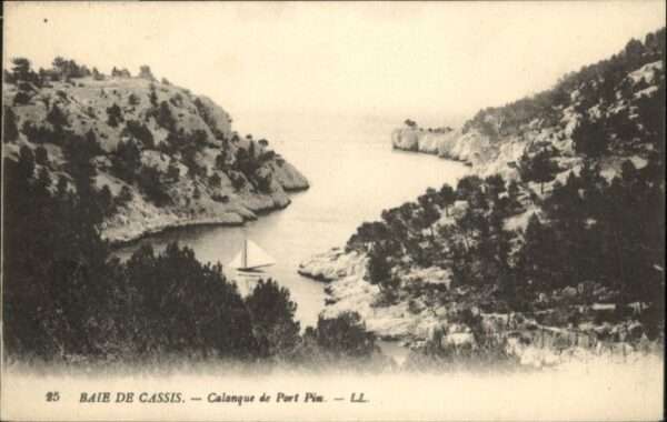 Cassis Baie Calaque Port Pin