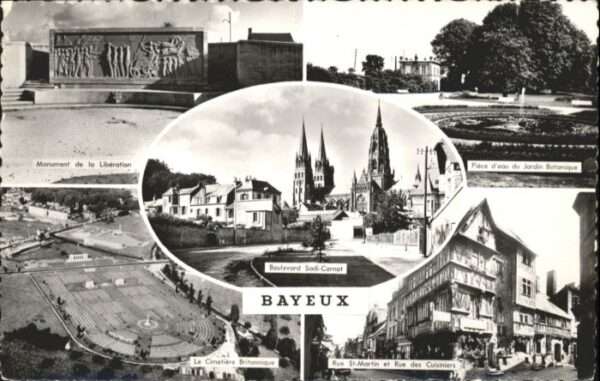 Bayeux Monument Jardin Botanique Boulevard Sad