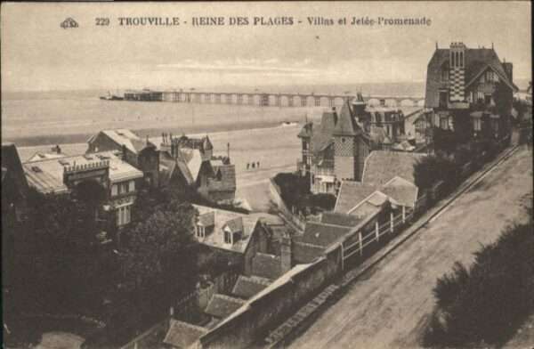 Trouville Reine Plages Villa Jetee Promenade