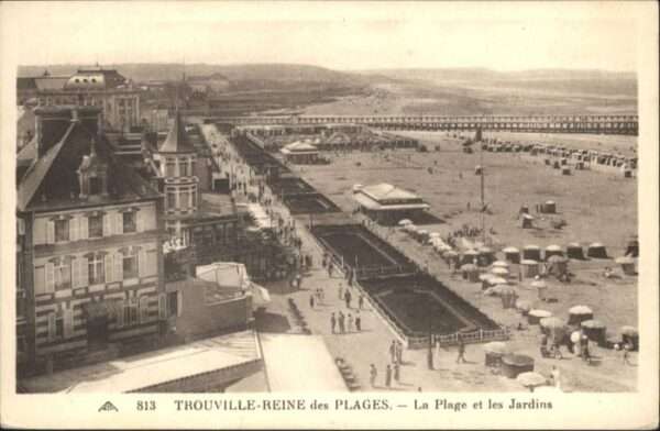 Trouville Reine Plages Jardin