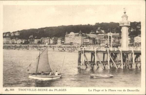 Trouville Reine Plages Phare Leuchtturm Deauville