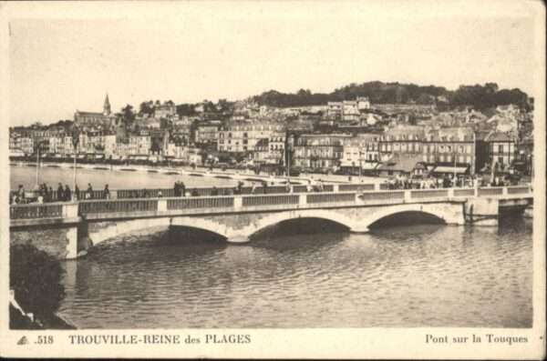 Trouville Reine Plages Pont Touques