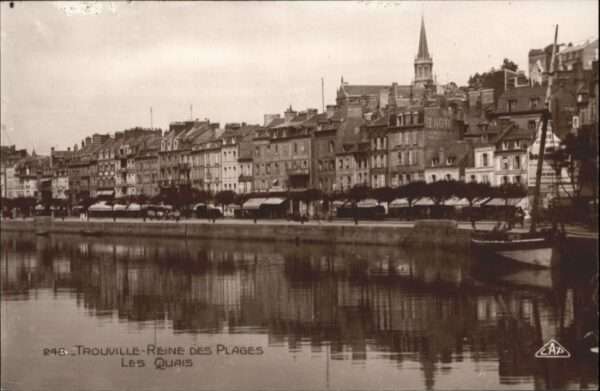 Trouville Reine Plages Quai