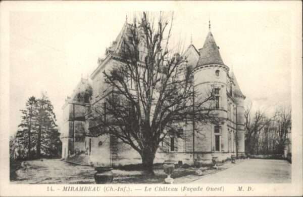 Mirambeau Charente-Maritime Mirambeau Chateau