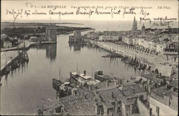 La Rochelle Charente-Maritime La Rochelle Port Eglise Saint-Sauveur
