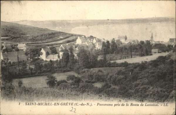 Saint-Michel-en-Greve Route Lannion