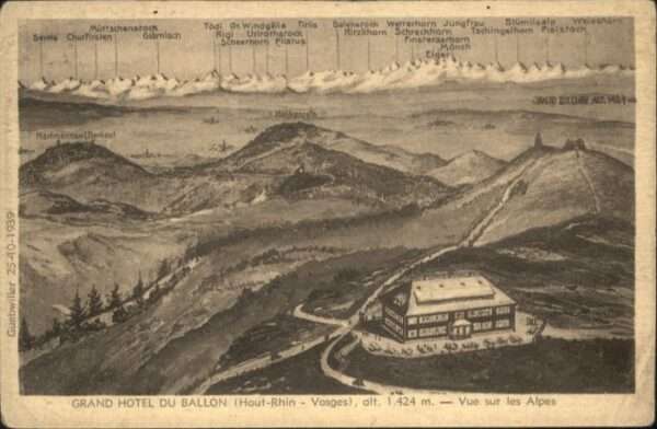 Grand Ballon Hotel Haut-Rhin Vosges