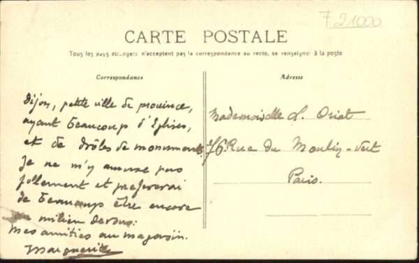 Dijon 21 Dijon [handschriftlich] Bourse Commerce – Bild 2