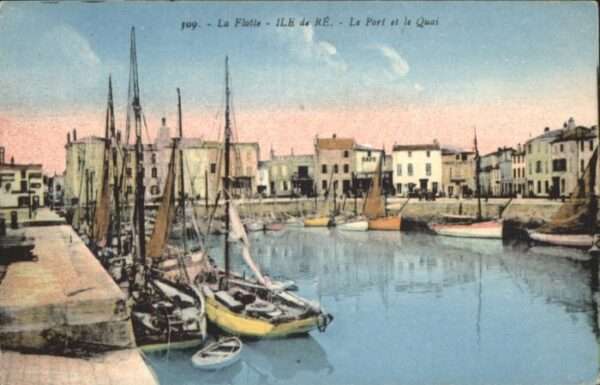 La Flotte Ile Re Port Quai