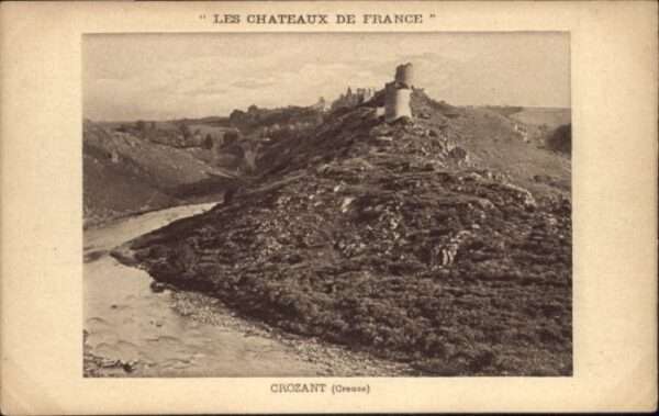 Crozant Creuse Chateaux