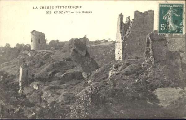 Crozant Creuse Ruines