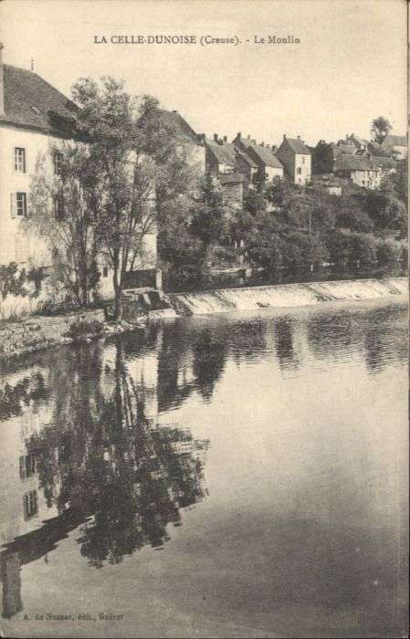 La Celle-Dunoise Creuse Moulin