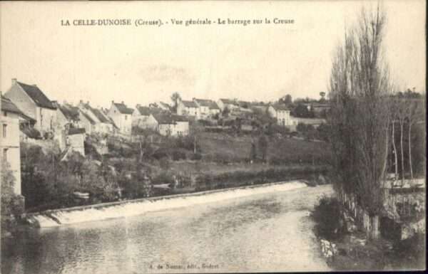 La Celle-Dunoise Creuse Barrage