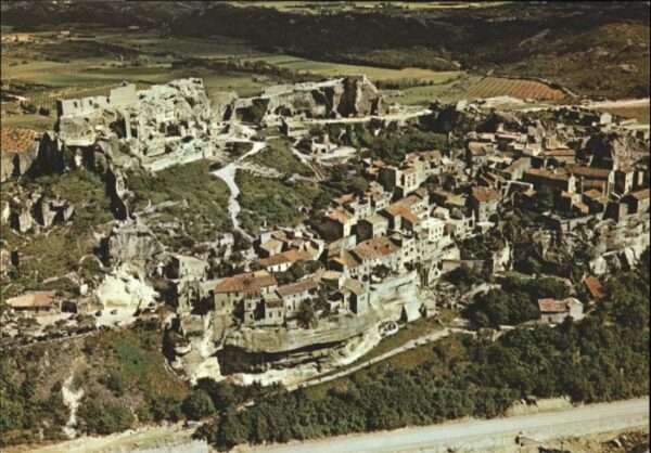 Les Baux-de-Provence Fliegeraufnahme