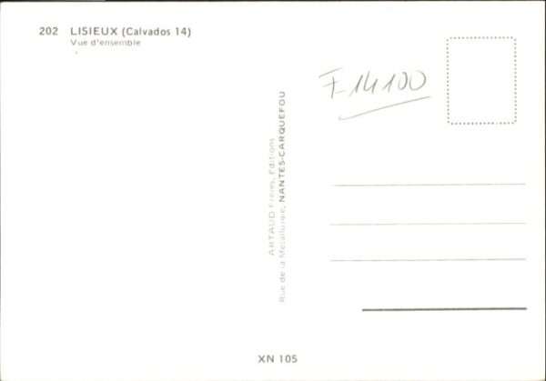Lisieux Calvados Fliegeraufnahme – Bild 2