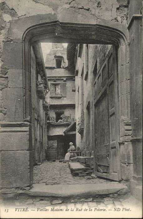 Vitre d Ille-et-Vilaine Vitre Maison Rue Poterie