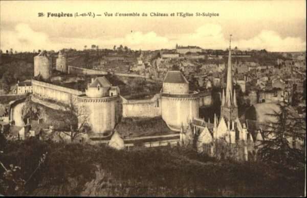 Fougeres Chateau Eglise St. Sulpice
