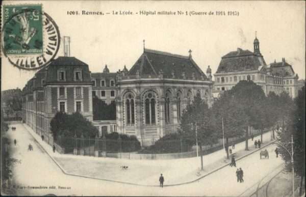 Rennes Ille-et-Vilaine Rennes Lycee Hopital Militaire Nr. 1