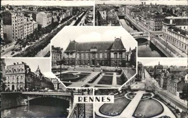 Rennes Ille-et-Vilaine Rennes Quai Vilaine Palais Justice Pors